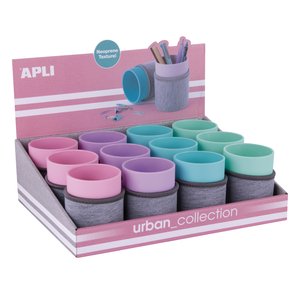PORTA LAPICES APLI NEOPRENO URBAN EXP.12