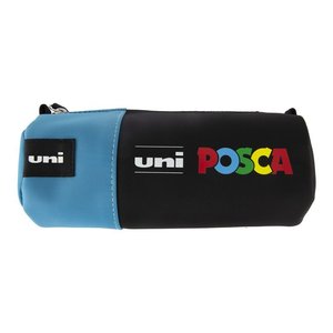 PORTATODO UNI-POSCA TELA AZUL