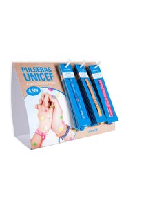 PULSERA UNICEF TELA SURTIDO EXP.30