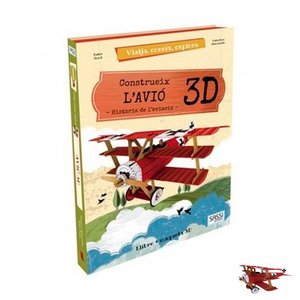 PUZZLE MANOLITO B. CONSTRUEIX L´AVIO 3D