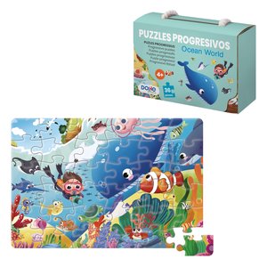 PUZLE DOHE PROG. 36 piezas OCEAN WORLD