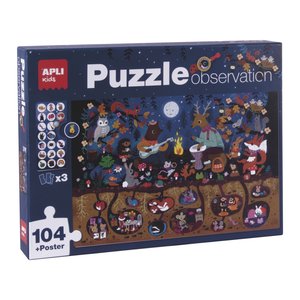 PUZZLE EDUCATIVO APLI OBSERV.BOSQUE
