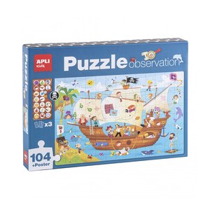 PUZZLE EDUCATIVO APLI OBSERV. BARCO P.