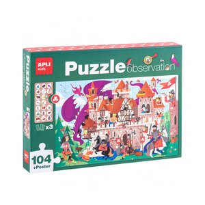 PUZZLE EDUCATIVO APLI OBSERV. CASTILLO