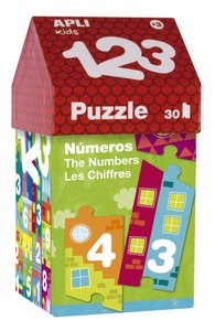 PUZZLE EDUCATIVO APLI KIDS CASITA 123