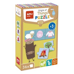 PUZZLE EDUCATIVO APLI KIDS OR. COSAS