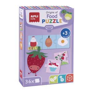 PUZZLE EDUCATIVO APLI KIDS ALIMENTOS