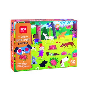 PUZZLE EDUCATIVO APLI SECRETO PERROS