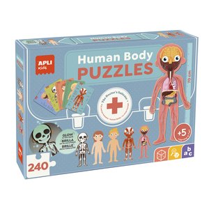 PUZZLE APLI CUERPO HUMANO 240 pz