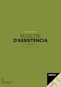 QUADERN PROFESSOR REGIST.ASSIST. 195x285