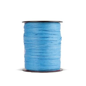 CINTA REGALO RAFIA R.100 m.3,5 mm AZUL