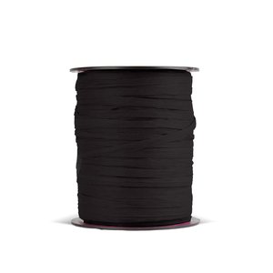 CINTA REGALO RAFIA R.100 m.3,5 mm NEGRO