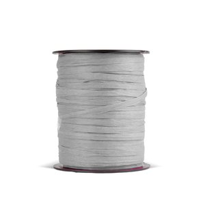 CINTA REGALO RAFIA R.100 m.3,5 mm PLATA