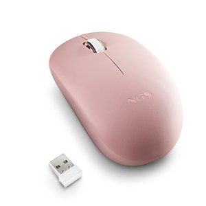 RATON NGS FOG OPTICO INALAMBRICO ROSA