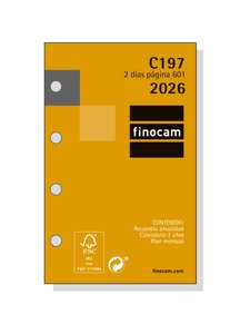 RECAM.AG.F. C197 CLASSIC 601 ANUAL 2D/P