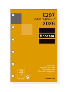 RECAM.AG.F. C297 CLASSIC 602 ANUAL 2D/P