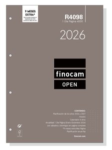RECAM.AG.F. R4098 OPEN 4000 ANUAL D/P