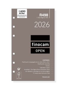 RECAM.AG.F. R498 OPEN 400 ANUAL D/P