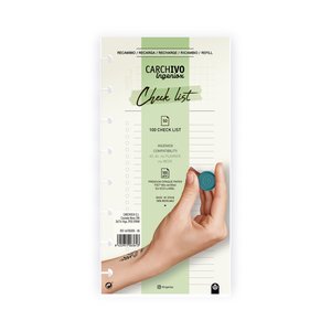 RECAMBIO CARCHIVO INGENIOX CHECK LIST 50
