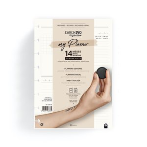RECAMBIO CARCH.MY PLANNER INGENIOX A5 S/