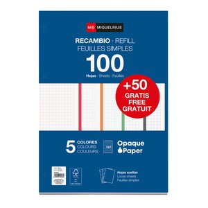 RECAMBIO MR NB-5 A4 150h 4 TAL. CD.5 INT