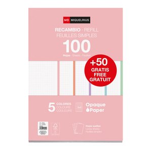 RECAMBIO MR NB-5 A4 150h 4 TAL. CD.5 PAS
