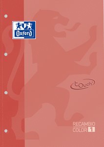 RECAMBIO OXF. A4+ 80h 4 TAL. CD.5 CORAL