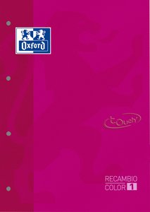 RECAMBIO OXF. A4+ 80h 4 TAL. CD.5 FUCSIA