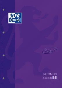 RECAMBIO OXF. A4+ 80h 4 TAL. CD.5 LILA