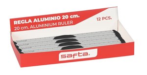 REGLA METALICA SAFTA 20 cm EXP.12