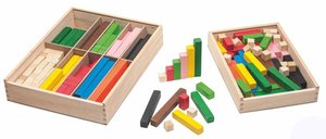 REGLETAS EN CAJA CON DEPARTAMENTOS