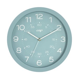 RELOJ PARED CEP ANALOGICO 30 CM MENTA