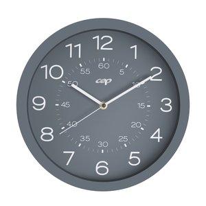 RELOJ PARED CEP ANALOGICO 30 CM GR/CA