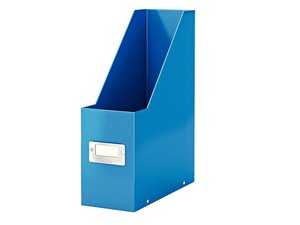 REVISTERO CARTON LEITZ PLEGABLE AZUL