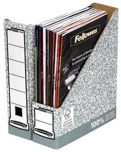 REVISTERO FELLOWES BANKERS CARTON A4 GRI