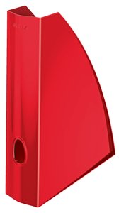 REVISTERO PLASTICO LEITZ WOW ROJO