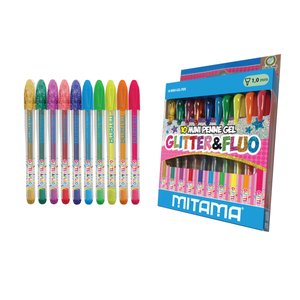 BOLIGRAFO GEL MINI GLIT. MITAMA E/10
