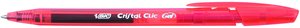 BOLIG.BIC CRISTAL CLIC GEL ROJO