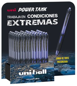 BOLIGRAFO UNI BALL POWER TANK EXP/36