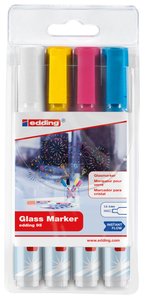 ROTUL.EDDING 95 PARA CRISTAL B/4