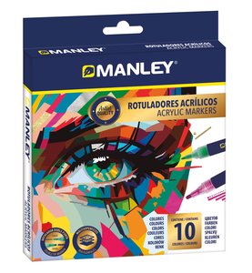 ROTUL.ACRILICO MANLEY CAJA de 10