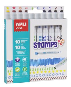ROTUL.APLI STAMP  ESTUCHE 10
