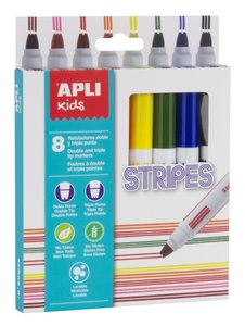 ROTUL.APLI RAYAS  ESTUCHE 8
