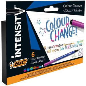 ROTULADOR BIC INTENSITY  C.CHANGE B/6