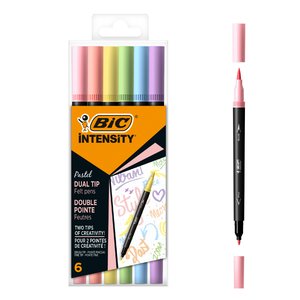ROTULADOR BIC INTENSITY PASTEL B/6