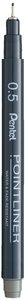 ROTUL.PENTEL CALIBR.POINTLINER 0,5 GRIS