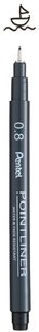 ROTUL.PENTEL CALIBRADO POINTLINER 0,8