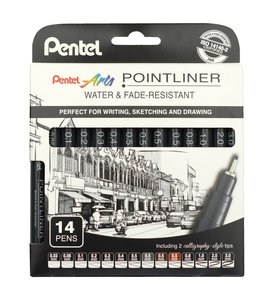 ROTUL.PENTEL CALIBRADO POINTLINER P/14