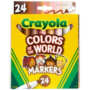 ROTUL.CRAYOLA C.THE WORLD MAXI CAJA 24