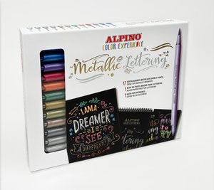ROTUL.ALPINO METAL. LETTERING SET 12
